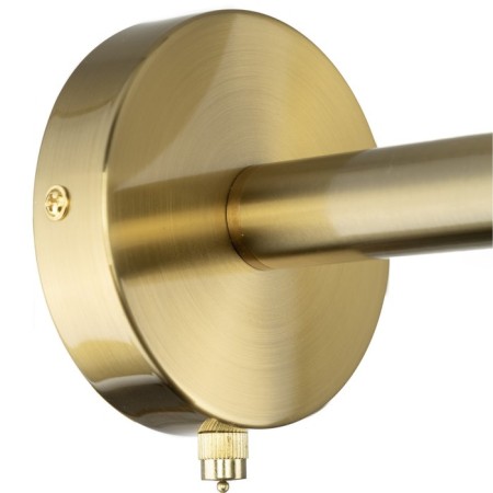 Sconces Citilux "Rund" CL205310N, 12x19.5 cm, 1x4.5W, G9, brown color-5