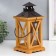 Summary of the tree on 1 candle "Lantern with shutters" Cinnamon 28x12.5x12.5 cm