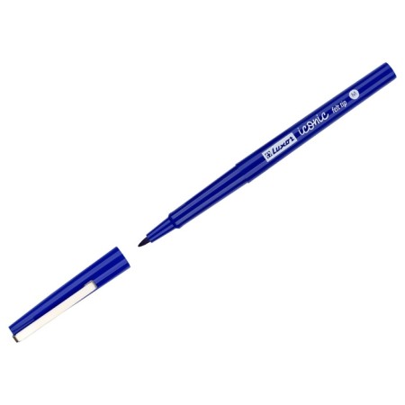 Capillary pen Luxor "Iconic M" Knot 1.0 mm, blue ink-1
