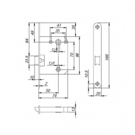 Slump Pl72-R20 SN, Matte Nickel color-1