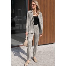 Female set: trousers, jacket, size 56