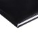 Telephone book A5, 64 sheets of Devente. Bravo, a solid cover of artificial leather with foam rubber, block 70 g/m2, black