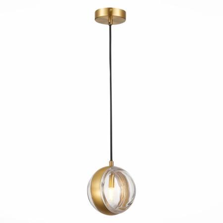 STL LUCE Sus. SL1156.303.01. Bala. 1x5 watts, G9, 15x15 cm, brass color-3