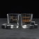 Gift set for whiskey 250 ml. And stones for whiskey 6 pcs. "Friends like stars"