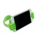 Luazon phone stand, in the form of hands, adjustable width, green