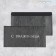Gift envelope "Sincerely", embossing, designer paper, 22 × 11 cm