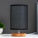 Table lamp 16494/1BK E27 40W Black 13.5x13.5x28 cm Risalux