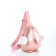 Bag's bag with lightning, pink color