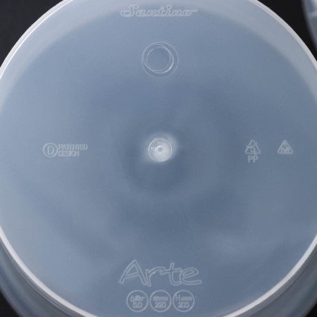Kashpo for flowers with an “art” insert, 5 l, the color is transparent-6