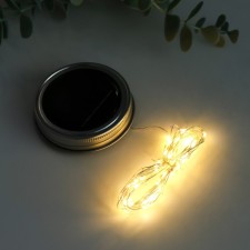 Rosa LED thread on a sunny battery, 3 meters 30 LED 7x1.5x1.5 cm
