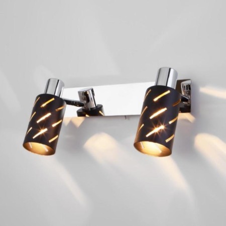 FENTE lamp, 2x40W E14, black color