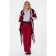 Cardigan female, size 56, burgundy color