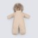 Combineson Children's Winter Kinderlitto "Lapland-1", height 68-74 cm, beige color