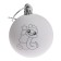Set of mug for coloring with a Christmas tree "snakes with snowmen", 300 ml