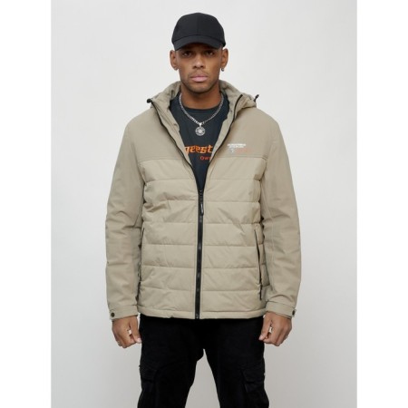 Male spring jacket, size 52, beige color-10