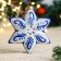 Christmas tree toy "Star" 12 cm