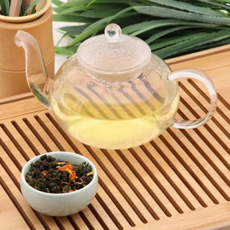 Green tea Chinese leaf oolong mango, 200 g-3