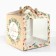 Confectionery box with a window, a chest, "Happy New Year!" 20 x 20 x 20 cm, new year