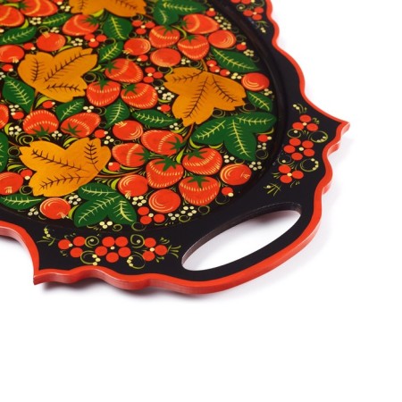 CHOCHLOM TRANSLATION, OBAL, Hand Painting, 41x25cm-2