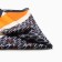 Women's scarf minku 70*70 cm, orange