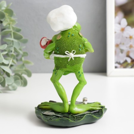 Souvenir Polystone "Frog - cook/policeman" mix 14.5x9.5x8 cm-3