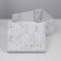 Gift folding box, packaging, “marble”, 31.2 x 25.6 x 16.1 cm