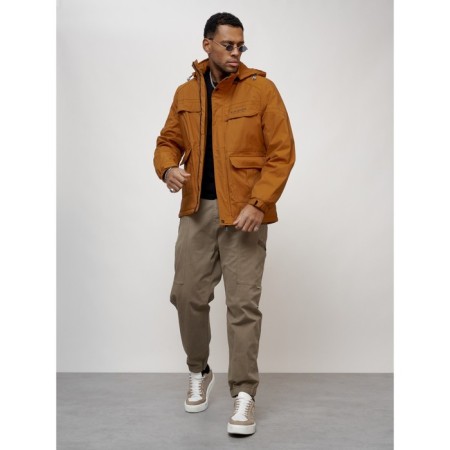 Sports male jacket, size 56, mustard color-7