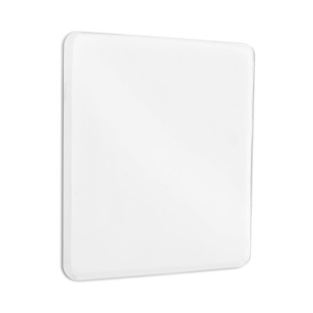 Furniture square tundra, 70x70 mm, 4 pcs., Transparent