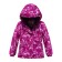 Ski costume for a girl, height 86 cm, raspberry color