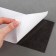 Glue -based magnetic tape, black, 20 × 10 cm