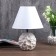 Table lamp "Montela" 1x40W E14 white 20x20x34 cm.