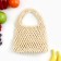 ALOSKA 20 x 30 cm, handle 10 cm, cell 1.5 cm, white