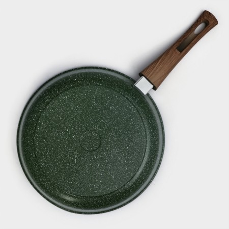 Forest frying pan "Forest", d = 26 cm, glass cover, removable handle, anti -stick coating-5