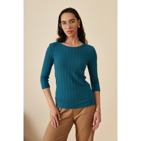 Female jumper Eliseeva Olesya, size 52, blue color