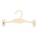 Shoulders for trousers and skirts 20 × 10 cm (packing 20 pcs.), White color