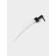 Pump for dispenser, plastic, thread 28 mm, black color