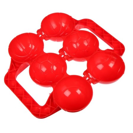 Snow-Kolev-sandpole "Balls", 20 × 11.5 × 7 cm + inflatable base 60 × 45 cm, mix, for the new year-2