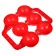 Snow-Kolev-sandpole "Balls", 20 × 11.5 × 7 cm + inflatable base 60 × 45 cm, mix, for the new year