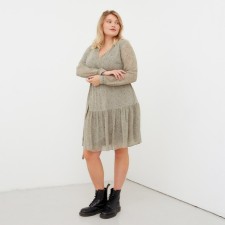 Women's dress MIST PLUS-SIZE, R.50, Green