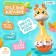 Musical toy "Funny giraffes", sound, light, yellow color