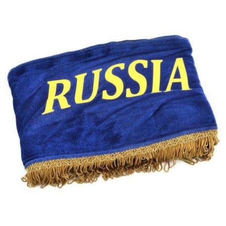 Lambraquen windshield with SkyWay curtains 180cm/60x60 cm, "Russia", blue, S01203016-1