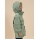 Windbreaker for boys, height 98 cm, green color