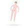 Infutal doll Toyfa Dolls-X Gabriella, brunette, with vibration, 3 holes, 160 cm