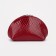 Cosmetic bag at the lightning textura, the color is red