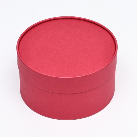 Gift box "Wewak" Red velvet, hooked without a window, 18 x 10 cm-1