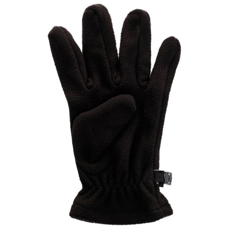 Gloves fleece, black color, s-m size-4