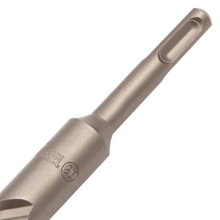 Denzel 705050, double spiral, Cobalt W-Tip, SDS Plus, 20 x 600 mm.-2