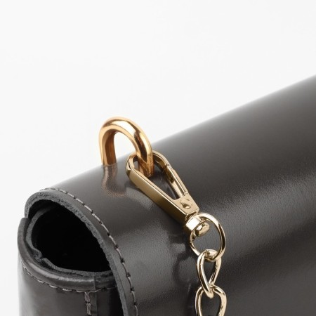 Fasteners for handles on a bag, metal, 1.8 × 1.5 × 0.5 cm, 2 pcs, 4 screws, gold color-2