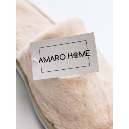 Women's slippers amarohome, size 39-41, beige color-7