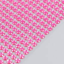 Semi -busines self -adhesive d 6 mm, raspberry
